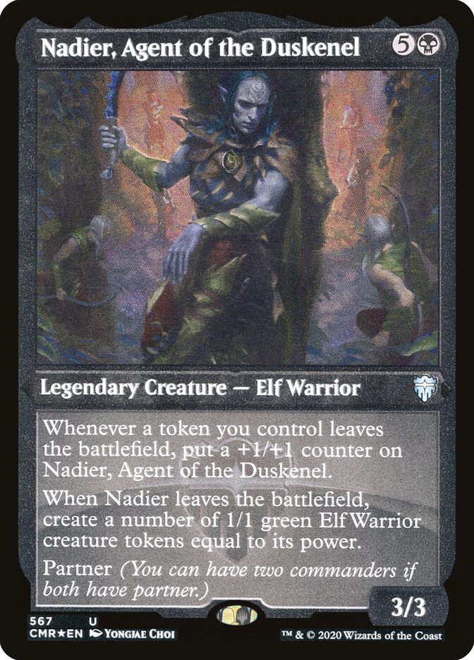 Nadier, Agent of the Duskenel 567 - Commander Legends MTG card