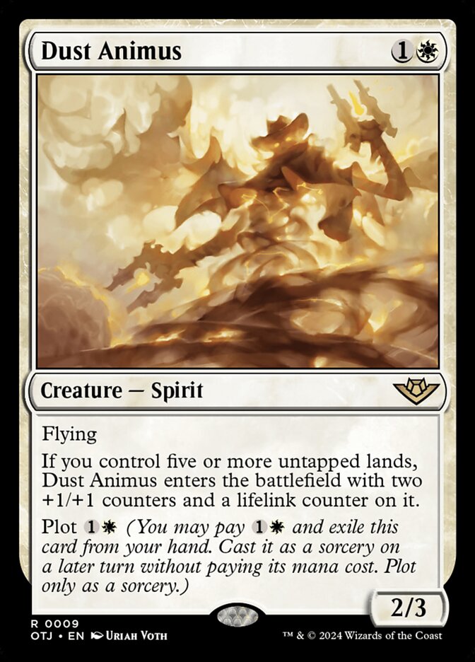 Dust Animus 9 - Outlaws of Thunder Junction MTG card