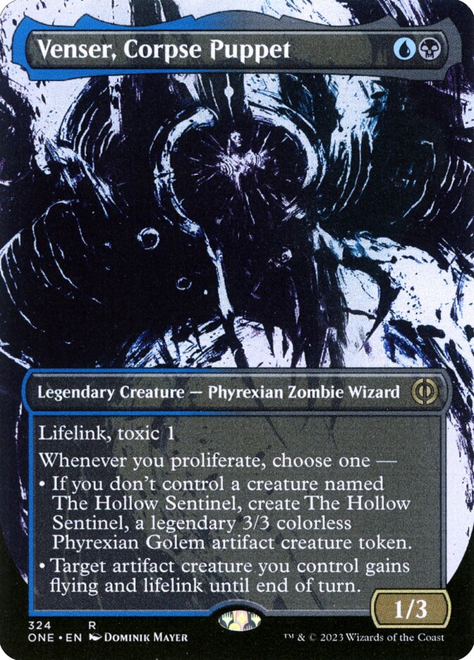 Venser, Corpse Puppet 324 - Phyrexia: All Will Be One MTG card