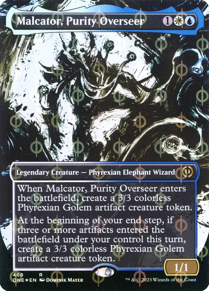 Malcator, Purity Overseer 468 - Phyrexia: All Will Be One MTG card