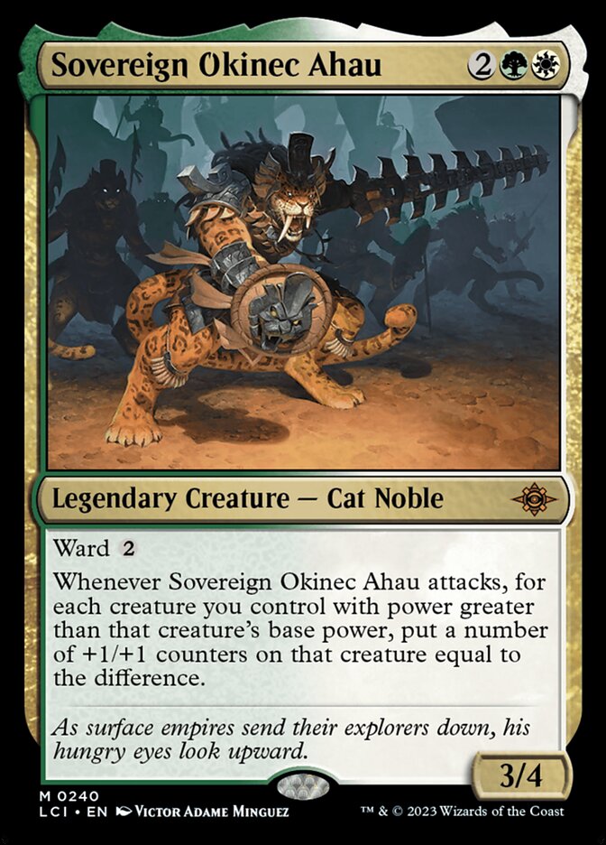 Sovereign Okinec Ahau 240 - The Lost Caverns of Ixalan MTG card