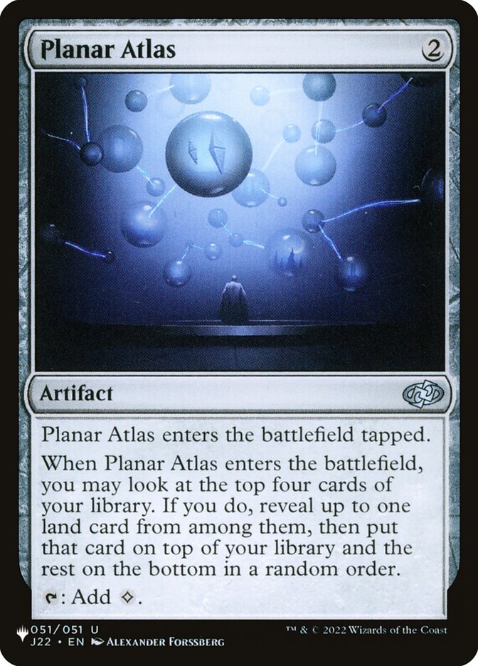 Planar Atlas J22-51 - The List MTG card