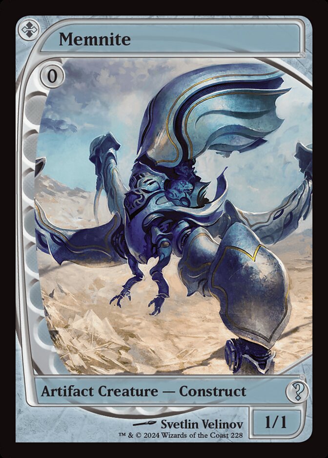 Memnite 228 - Mystery Booster 2 MTG card