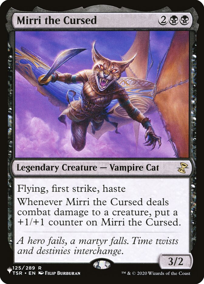 Mirri the Cursed TSR-125 - The List MTG card