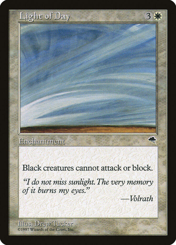 Light of Day 27 - Tempest MTG card