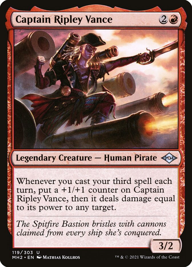 Captain Ripley Vance 119 - Modern Horizons 2 MTG card