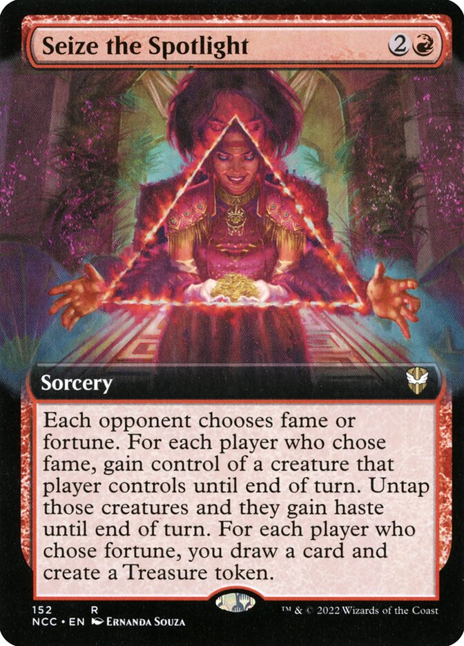 Seize the Spotlight 152 - New Capenna Commander MTG card