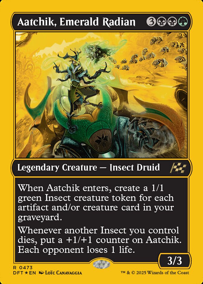 Aatchik, Emerald Radian 473 - Aetherdrift MTG card