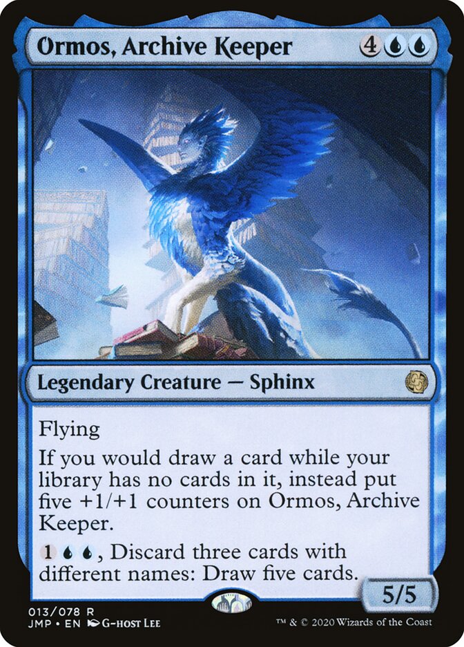 Ormos, Archive Keeper 13 - Jumpstart MTG card