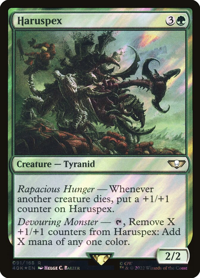 Haruspex 91★ - Warhammer 40,000 Commander MTG card