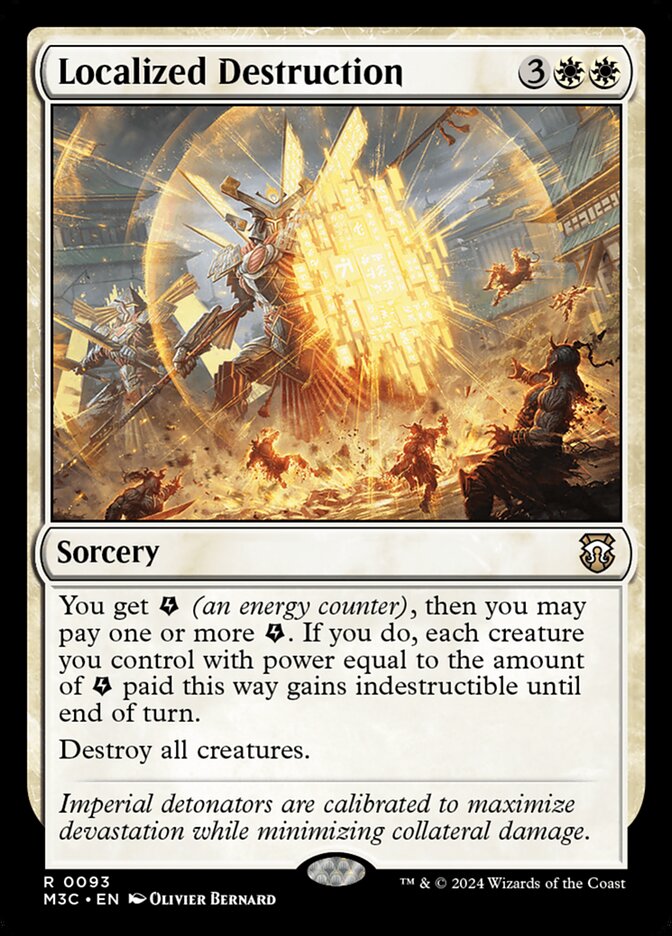 Localized Destruction 93 - Modern Horizons 3 Commander MTG card