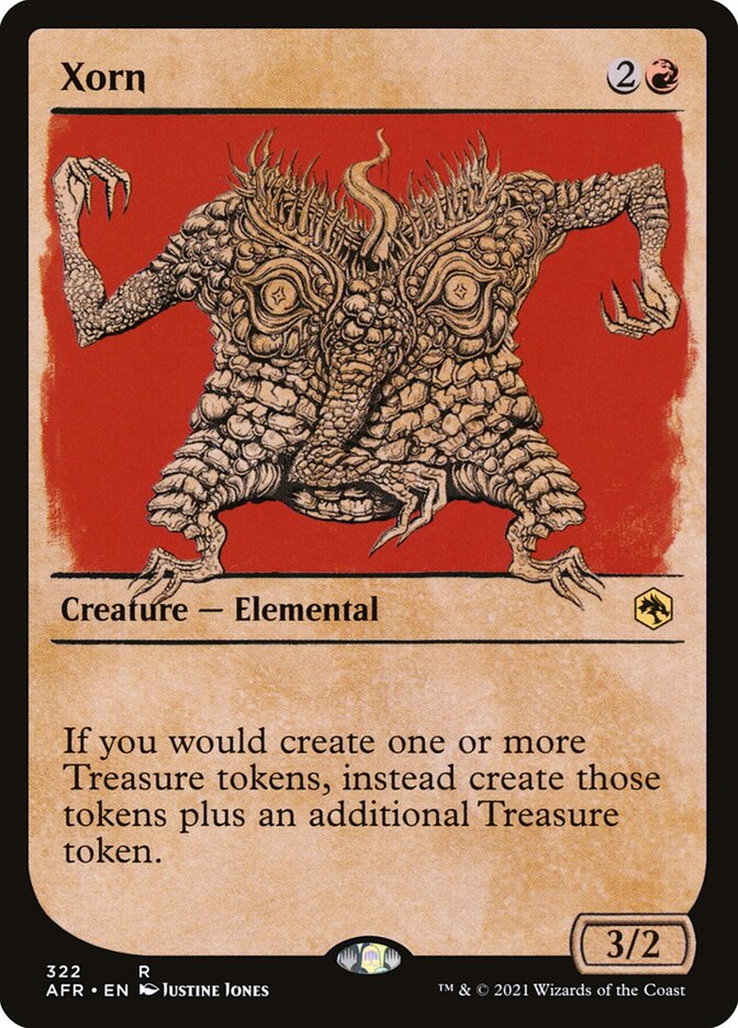 Xorn 322 - Adventures in the Forgotten Realms MTG card