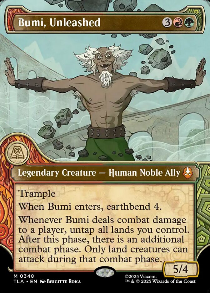 Bumi, Unleashed 348 - Avatar: The Last Airbender MTG card