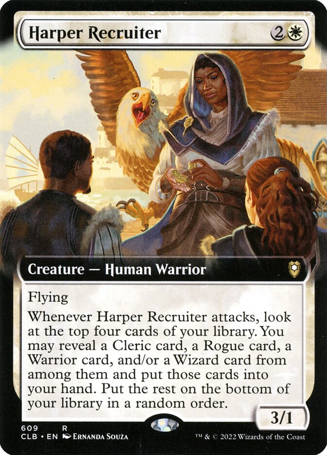 Harper Recruiter 609 - Commander Legends: Battle for Baldur's Gate MTG card