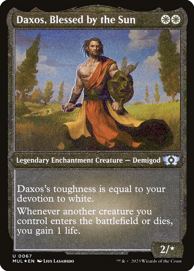 Daxos, Blessed by the Sun 67 - Multiverse Legends MTG card