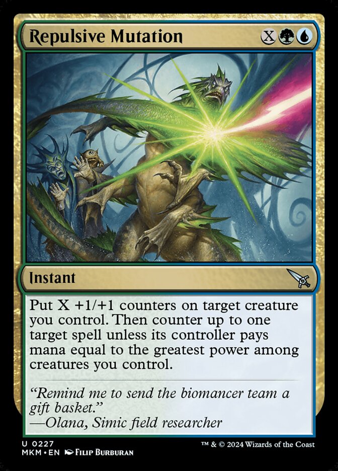 Repulsive Mutation 227 - Murders at Karlov Manor MTG card