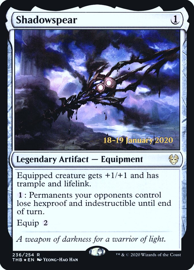 Shadowspear 236s - Theros Beyond Death Promos MTG card