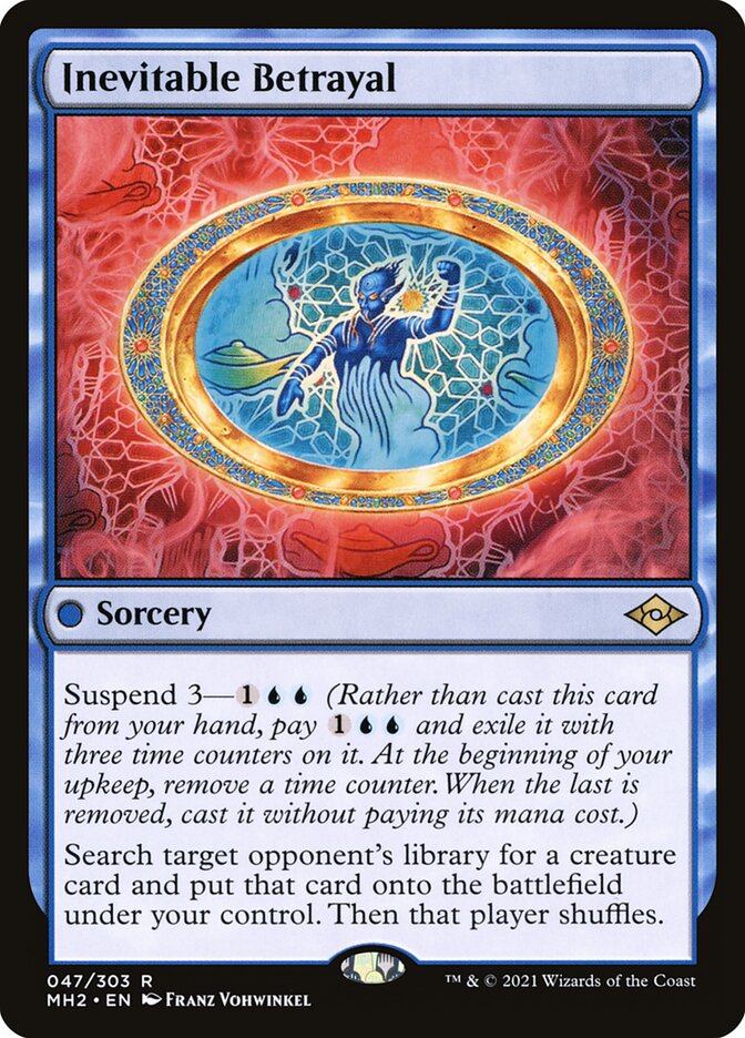 Inevitable Betrayal 47 - Modern Horizons 2 MTG card
