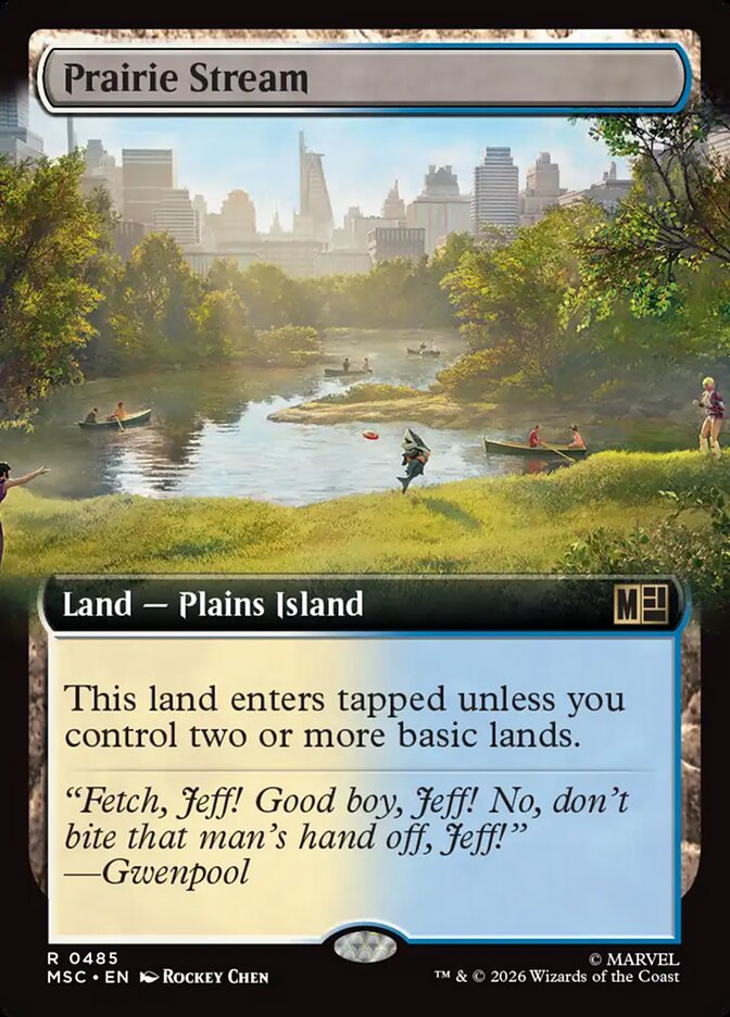 Prairie Stream 485 - Marvel Super Heroes Commander MTG card
