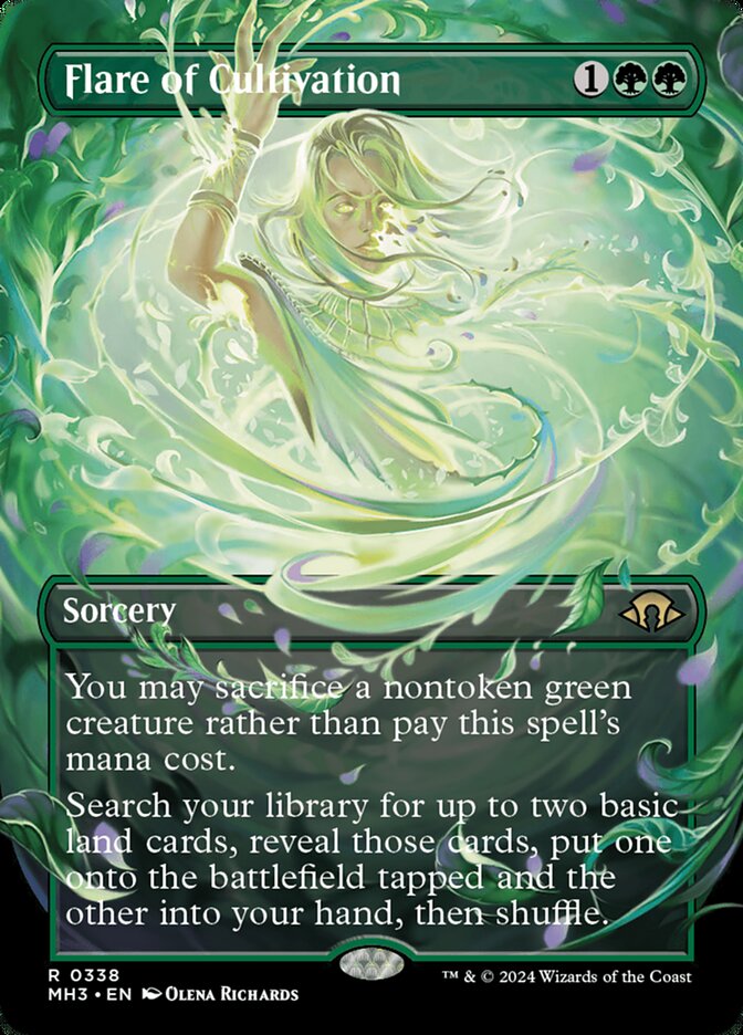 Flare of Cultivation 338 - Modern Horizons 3 MTG card