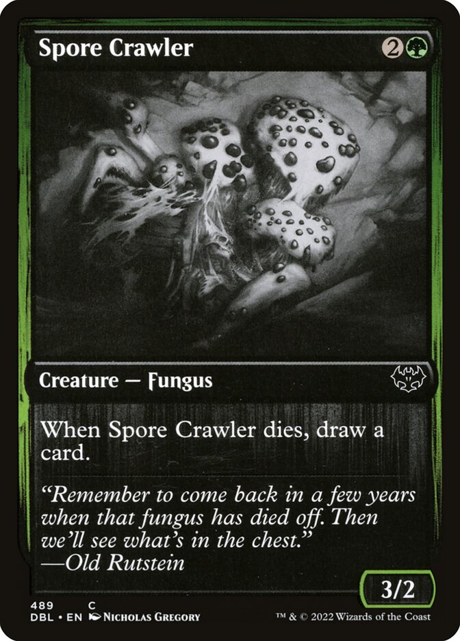 Spore Crawler 489 - Innistrad: Double Feature MTG card