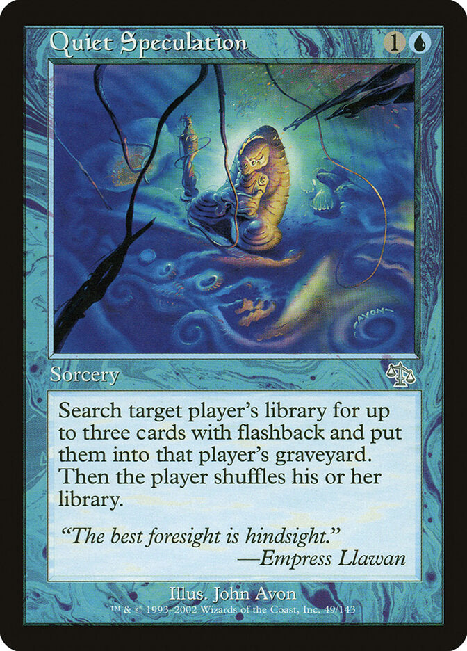 Quiet Speculation 49 - Judgment MTG card