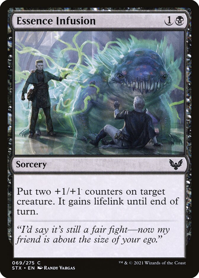 Essence Infusion 69 - Strixhaven: School of Mages MTG card