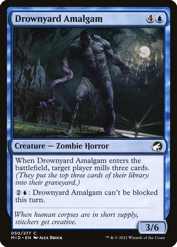 Drownyard Amalgam 50 - Innistrad: Midnight Hunt MTG card