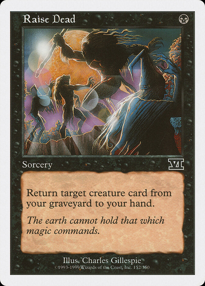 Raise Dead 152 - Classic Sixth Edition MTG card