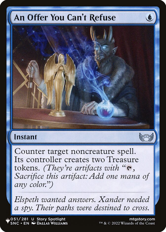 An Offer You Can't Refuse SNC-51 - The List MTG card
