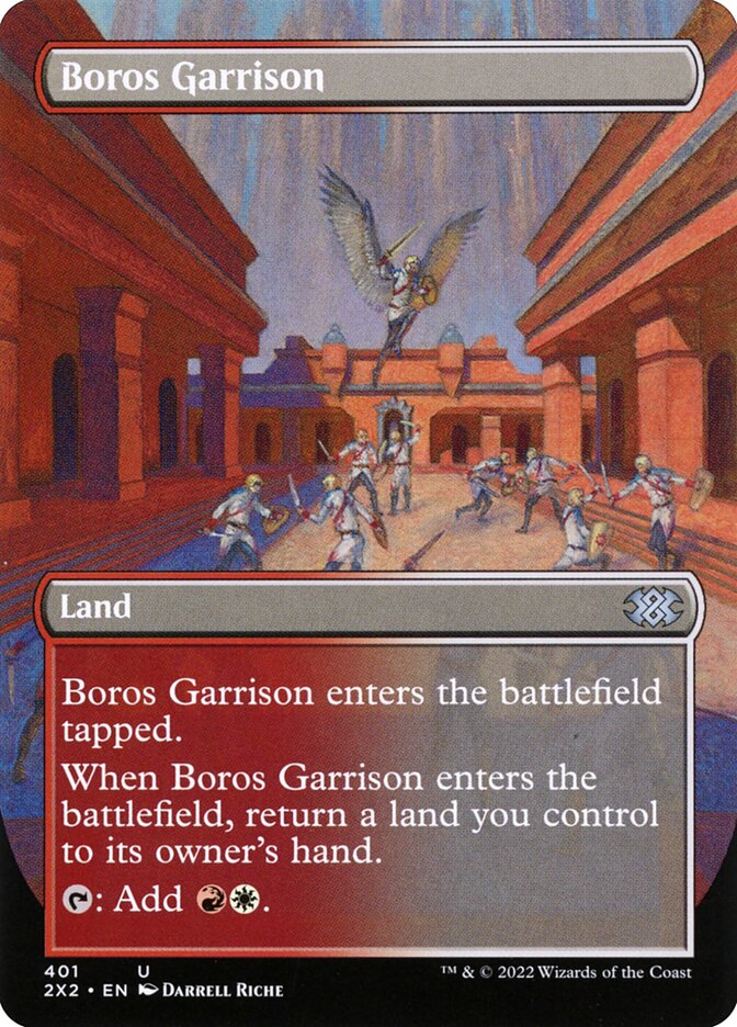 Boros Garrison 401 - Double Masters 2022 MTG card