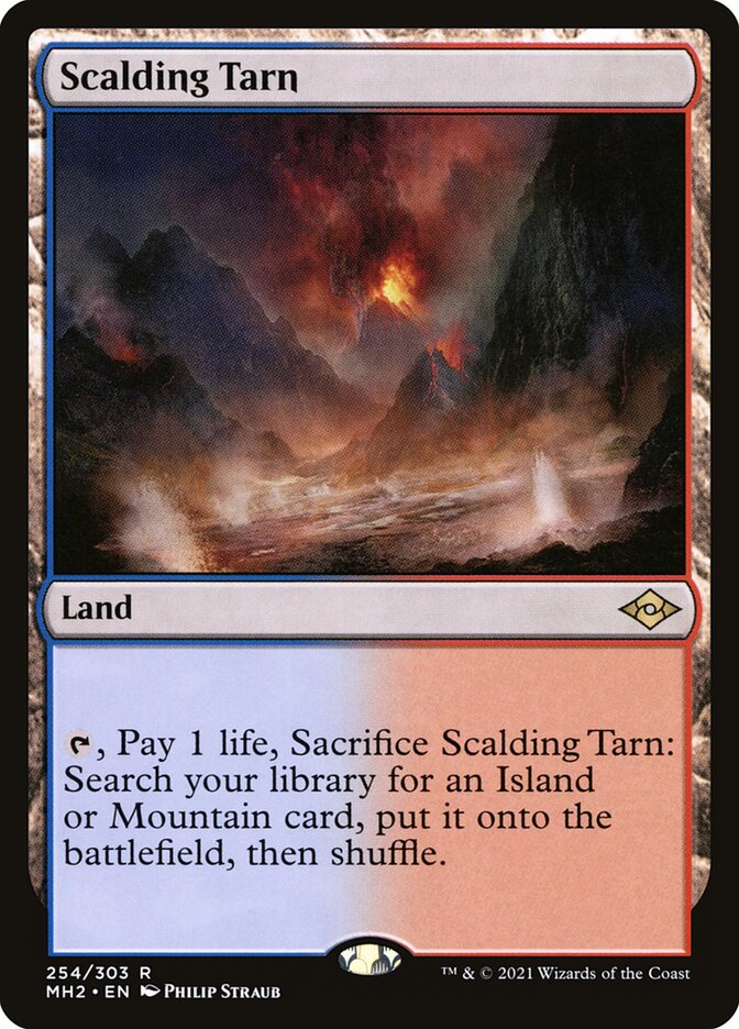 Scalding Tarn 254 - Modern Horizons 2 MTG card