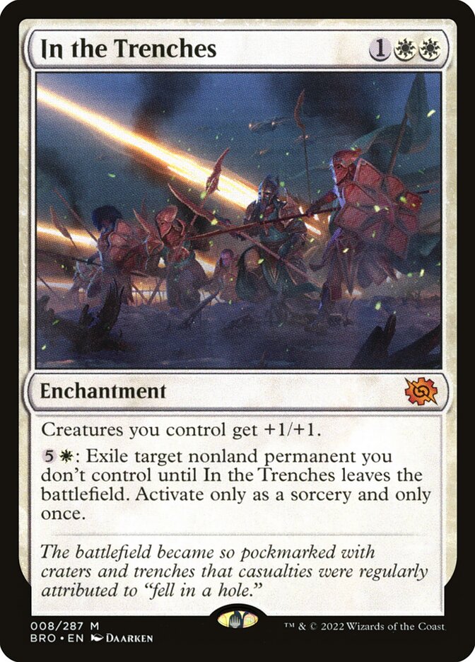 In the Trenches 8 - The Brothers' War MTG card