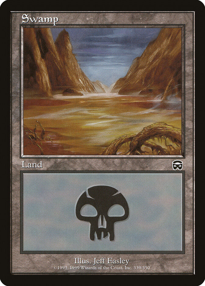 Swamp 339 - Mercadian Masques MTG card