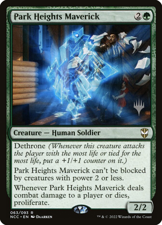 Park Heights Maverick 63p - New Capenna Commander Promos MTG card