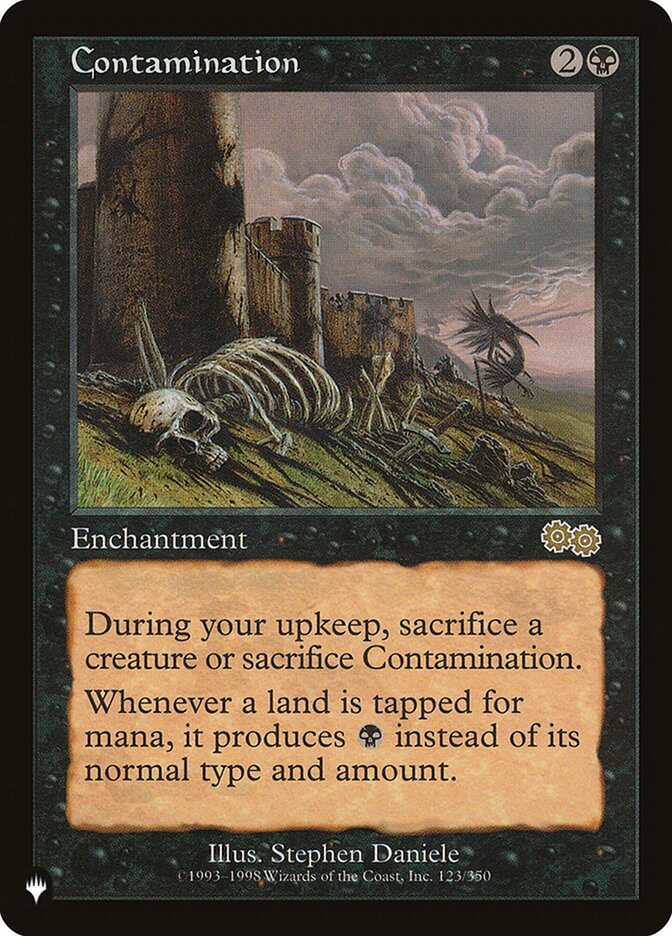 Contamination USG-123 - The List MTG card