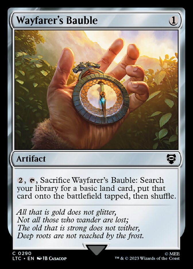 Wayfarer's Bauble 290 - Tales of Middle-earth Commander MTG card