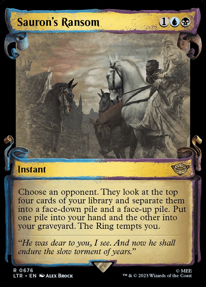 Sauron's Ransom 676 - The Lord of the Rings: Tales of Middle-earth MTG card