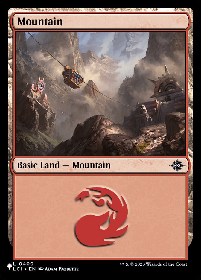 Mountain LCI-400 - The List MTG card