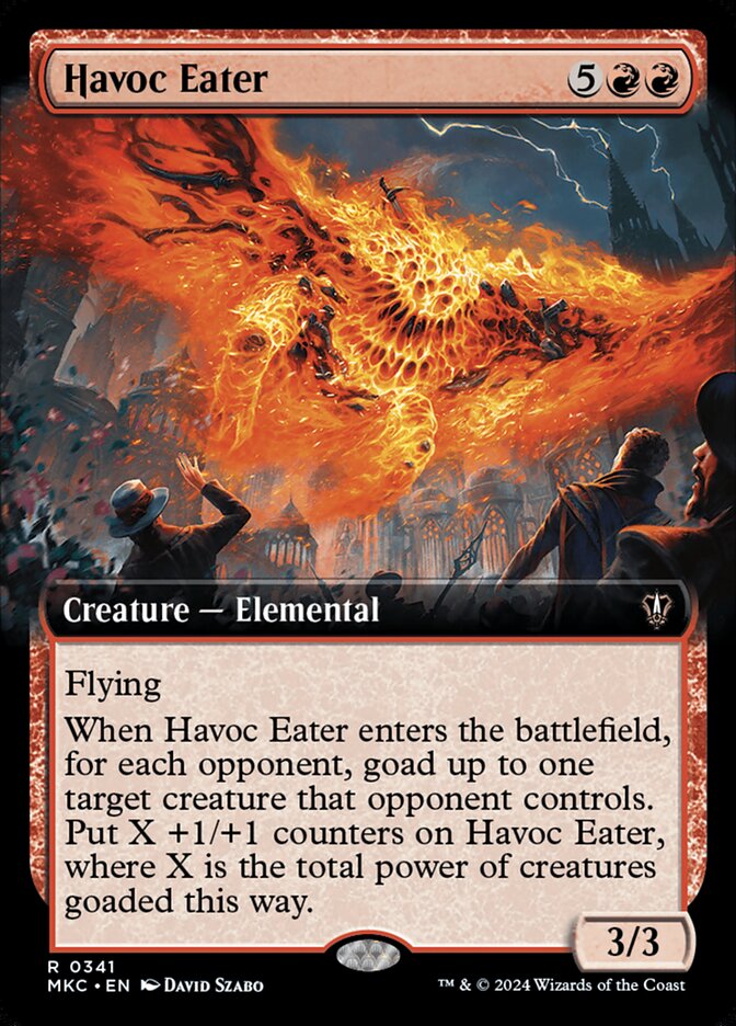 Havoc Eater 341 - Murders at Karlov Manor Commander MTG card