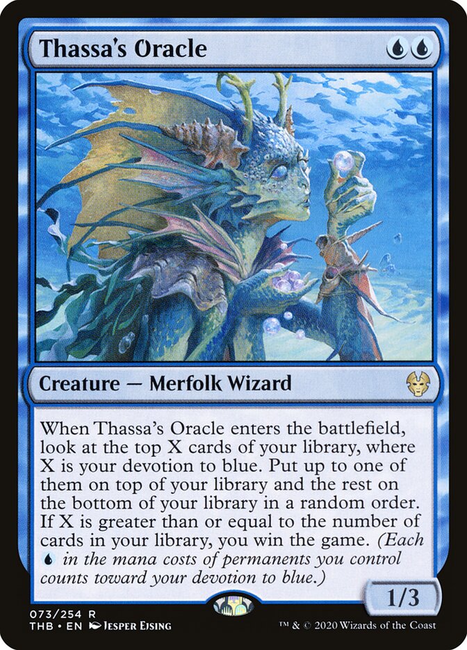 Thassa's Oracle 73 - Theros Beyond Death MTG card