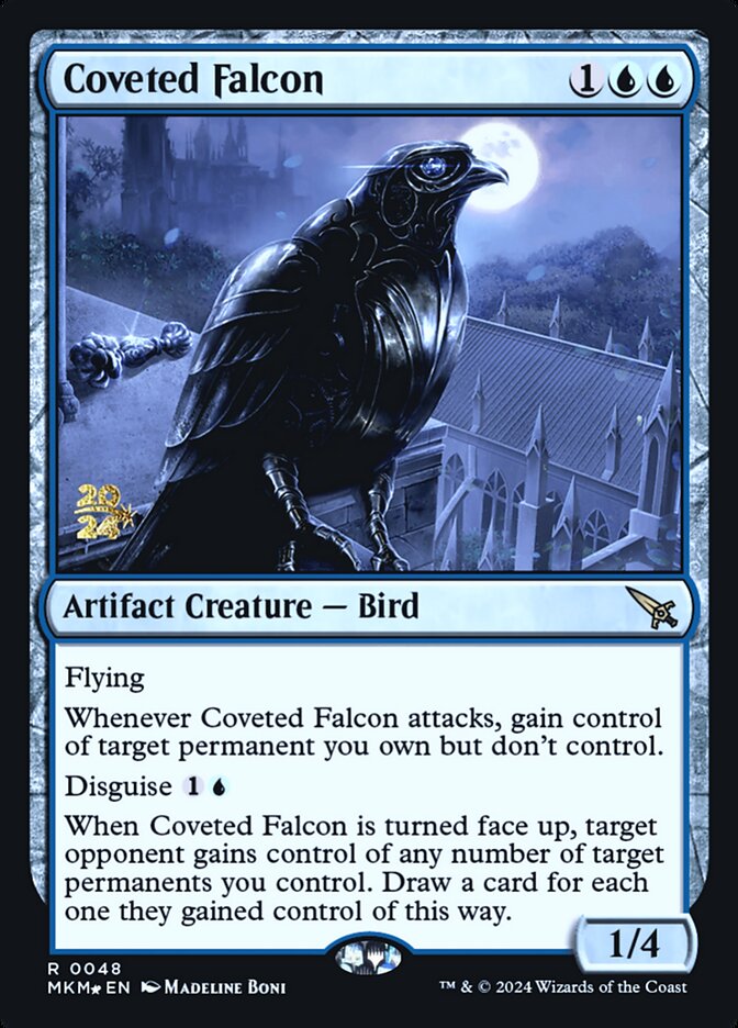 Coveted Falcon 48s - Murders at Karlov Manor Promos MTG card
