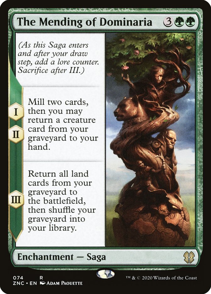 The Mending of Dominaria 74 - Zendikar Rising Commander MTG card