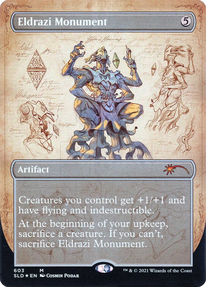 Eldrazi Monument 603 - Secret Lair Drop MTG card