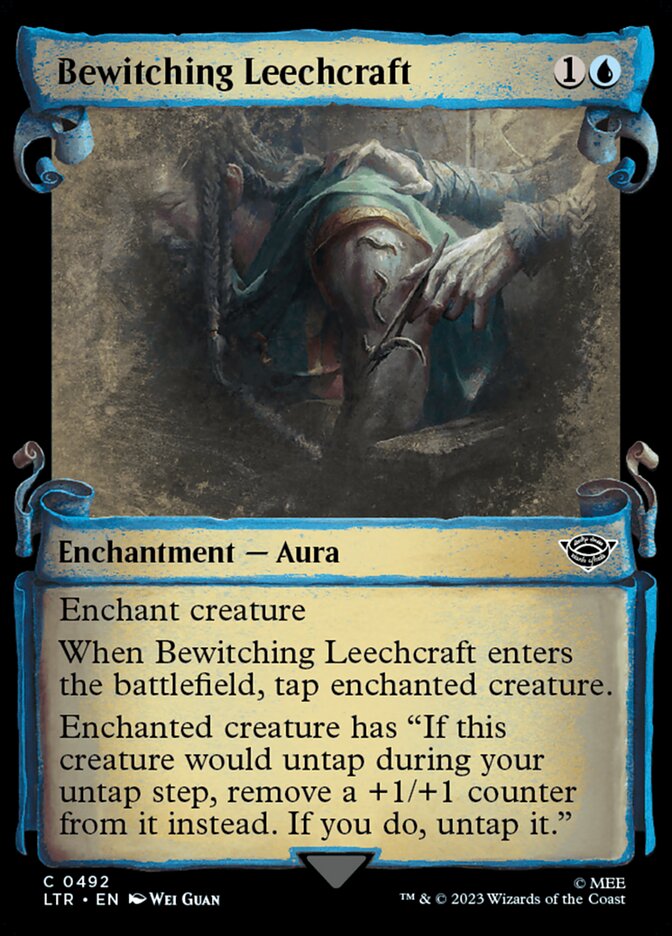 Bewitching Leechcraft 492 - The Lord of the Rings: Tales of Middle-earth MTG card