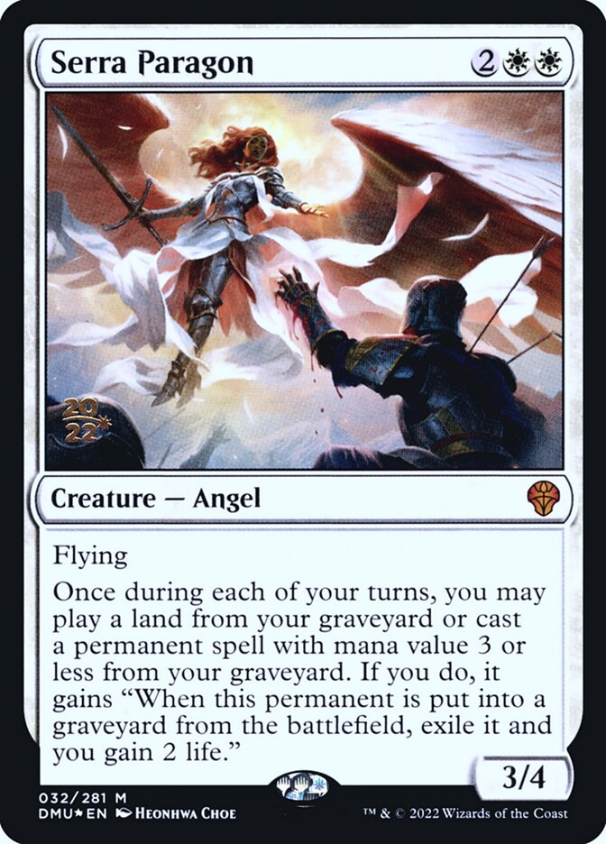 Serra Paragon 32s - Dominaria United Promos MTG card