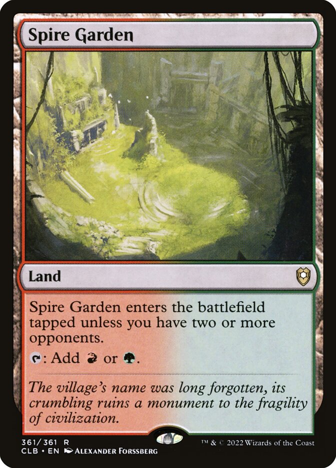 Spire Garden 361 - Commander Legends: Battle for Baldur's Gate MTG card