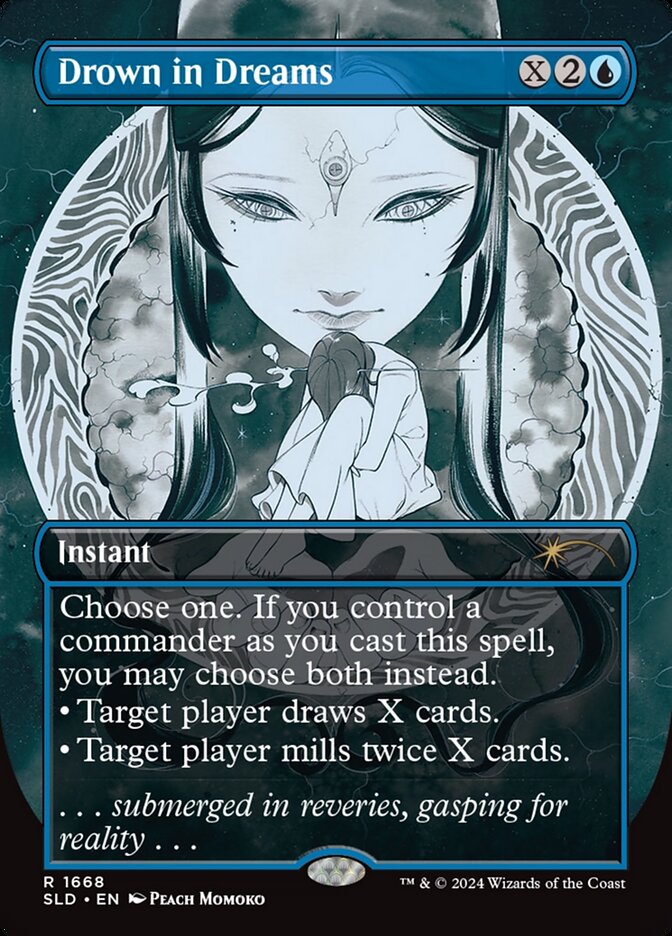 Drown in Dreams 1668 - Secret Lair Drop MTG card
