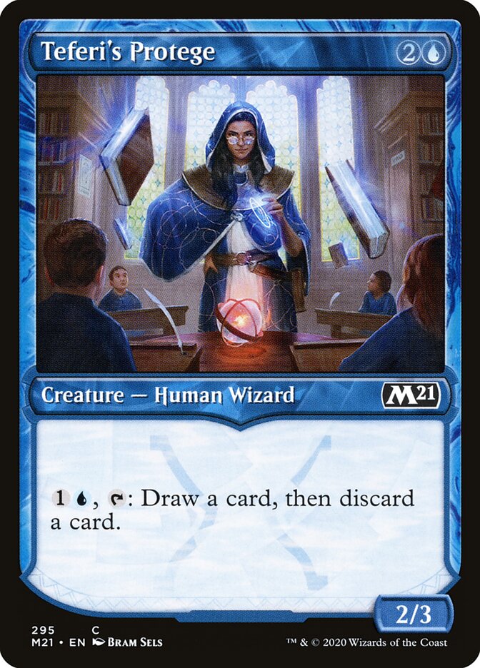 Teferi's Protege 295 - Core Set 2021 MTG card