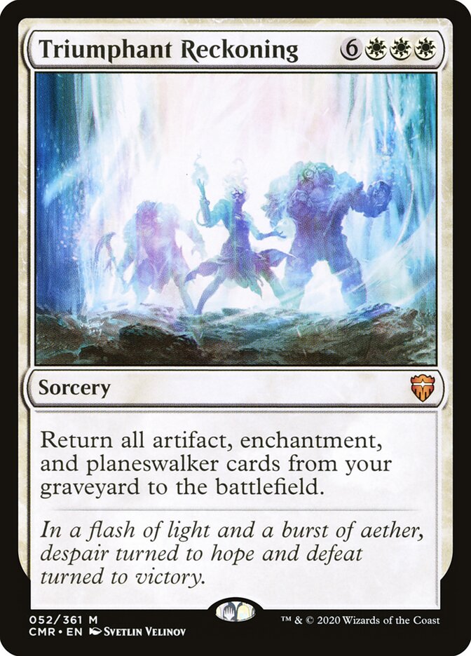Triumphant Reckoning 52 - Commander Legends MTG card